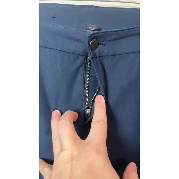 Lululemon ABC Slim-Fit Trouser *Warpstreme Size 36 True Navy - Picture 3 of 6